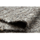 Alfombra NEPAL 2100 stone, gris - lana, de doble cara
