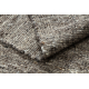 NEPAL 2100 stone, grå tæppe - uldent, dobbeltsidet