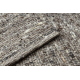 NEPAL 2100 stone, grey - woolen, double-sided, natural
