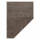 NEPAL 2100 tabac brun tæppe - uldent, dobbeltsidet, naturligt