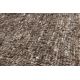 NEPAL 2100 tabac brown carpet - woolen, double-sided, natural