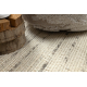 NEPAL 2100 wit / naturel grijs tapijt - wollen, dubbelzijdig