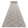 CHODNIK SIZAL FLOORLUX wzór 20079 srebrny / czarny