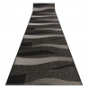 CHODNIK SIZAL FLOORLUX wzór 20212 black / silver