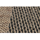 Sizala paklāji FLOORLUX dizains 20212 kafija / melns