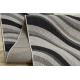 Traversa sisal Floorlux model 20353 argintiu si negru