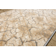 Futó szőnyeg Karmel Terra repedezett talaj - szürke karamell