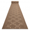 CHODNIK SIZAL FLOORLUX wzór 20079 coffee / mais