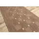 Løper SISAL FLOORLUX design 20079 kaffe / mais