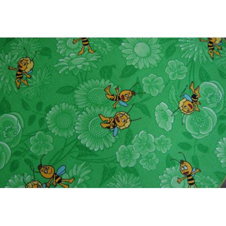 Podna obloga od tepiha MAYA PČELA zelena