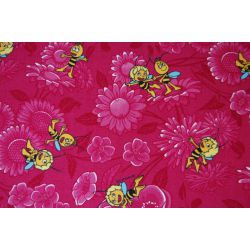 Carpet wall-to-wall MAYA THE BEE pink