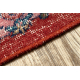 RUČNĚ VZATÉ vlněný koberec Vintage 10251, ornament, květiny - červený