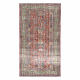 RUČNĚ VZATÉ vlněný koberec Vintage 10267, rám, květiny - červený / zelená