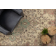 Tappeto in lana ANNODATO A MANO Vintage 10534, ornamento, fiori - beige / verde 