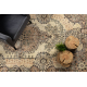 Tappeto in lana ANNODATO A MANO Vintage 10003, ornamento, fiori - beige / verde 