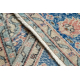 KÉZI KÖZÖTT gyapjúszőnyeg Vintage 10488, keret, dísz - kék / piros