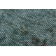 HAND-KNOTTED woolen carpet Vintage 10494, frame, ornament - green