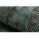 RUČNĚ VZATÉ vlněný koberec Vintage 10494, rám, ornament - zelená
