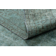 РЪЧНО ВЪЗЕН вълнен килим Vintage 10494, кадър, украшение - зелен