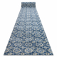 TAPIS DE COULOIR antidérapant DIGITAL - CARREAUX DE LISBONNE bleu et or 