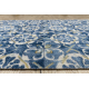 TAPIS DE COULOIR antidérapant DIGITAL - CARREAUX DE LISBONNE bleu et or 