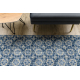 TAPIS DE COULOIR antidérapant DIGITAL - CARREAUX DE LISBONNE bleu et or 