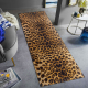TAPIS DE COULOIR antidérapant DIGITAL - PANTHÈRE beige / marron 