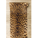 TAPIS DE COULOIR antidérapant DIGITAL - PANTHÈRE beige / marron 