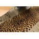 TAPIS DE COULOIR antidérapant DIGITAL - PANTHÈRE beige / marron 