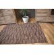 szőnyegpadló Új szőnyeg HULLÁMOK 44 barna