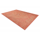 Вунени тепих ANTIGUA 518 76 XX031 OSTA - Розета, рам, равно ткано светлости розе