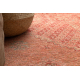 Vlněný koberec ANTIGUA 518 76 XX031 OSTA - Rozeta, rám, plošně tkaný růžový