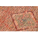Ullteppe ANTIGUA 518 76 XX031 OSTA - Rosett, ramme, flatvevd rosa