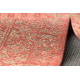 Wool carpet ANTIGUA 518 76 XX031 OSTA - Rosette, frame, flat-woven pink