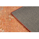 Шерстяний килим ANTIGUA 518 76 XX031 OSTA - Розетка, каркас, плетіння рожевий
