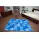Kirakós szőnyegpadló szőnyeg kék
