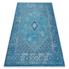 Dywan ANTIGUA 518 76 JW500 wełniany OSTA - Ornament płaskotkany niebieski