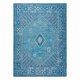 Dywan ANTIGUA 518 76 JW500 wełniany OSTA - Ornament płaskotkany niebieski