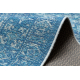 Vilnonis kilimas ANTIGUA 518 76 JW500 OSTA - Ornamentas plokščio audinio mėlyna