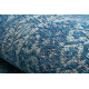 Covor din lână ANTIGUA 518 76 JW500 OSTA - Ornament albastru țesut plat