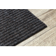 Protective grill mat GIN 1206 for the terrace, outdoor - light brown