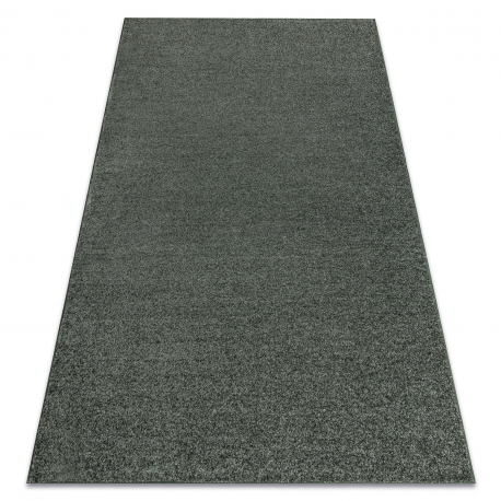 Fitted carpet INDUS green 27 plain, MELANGE