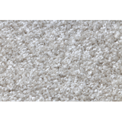 Fitted carpet SAN MIGUEL cream 031 plain, flat, one colour