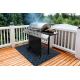 Tapis de protection pour barbecue VECTRA 800 pour terrasse, extérieur - bleu