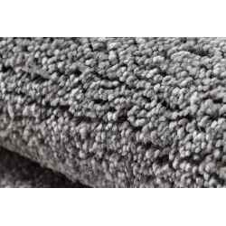 Koberec metráž SAN MIGUEL stříbro 92 hladký, Jednotný jednobarevný