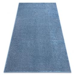 Teppichboden SANTA FE blau 74 eben, glatt, einfarbig
