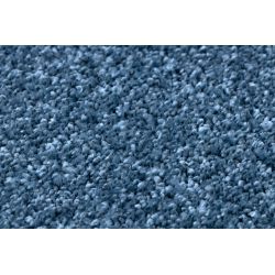 Koberec metráž SANTA FE modrá 74 hladký, Jednotný jednofarebný 
