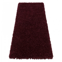Tapis shaggy LUXUS aubergine 08 , violet