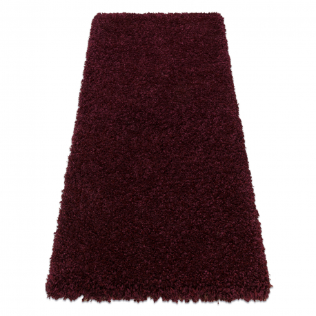 LUXUS huňatý koberec baklažán 08 , fialový