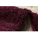 LUXUS gauruotas kilimas baklažanai 08 , violetinė